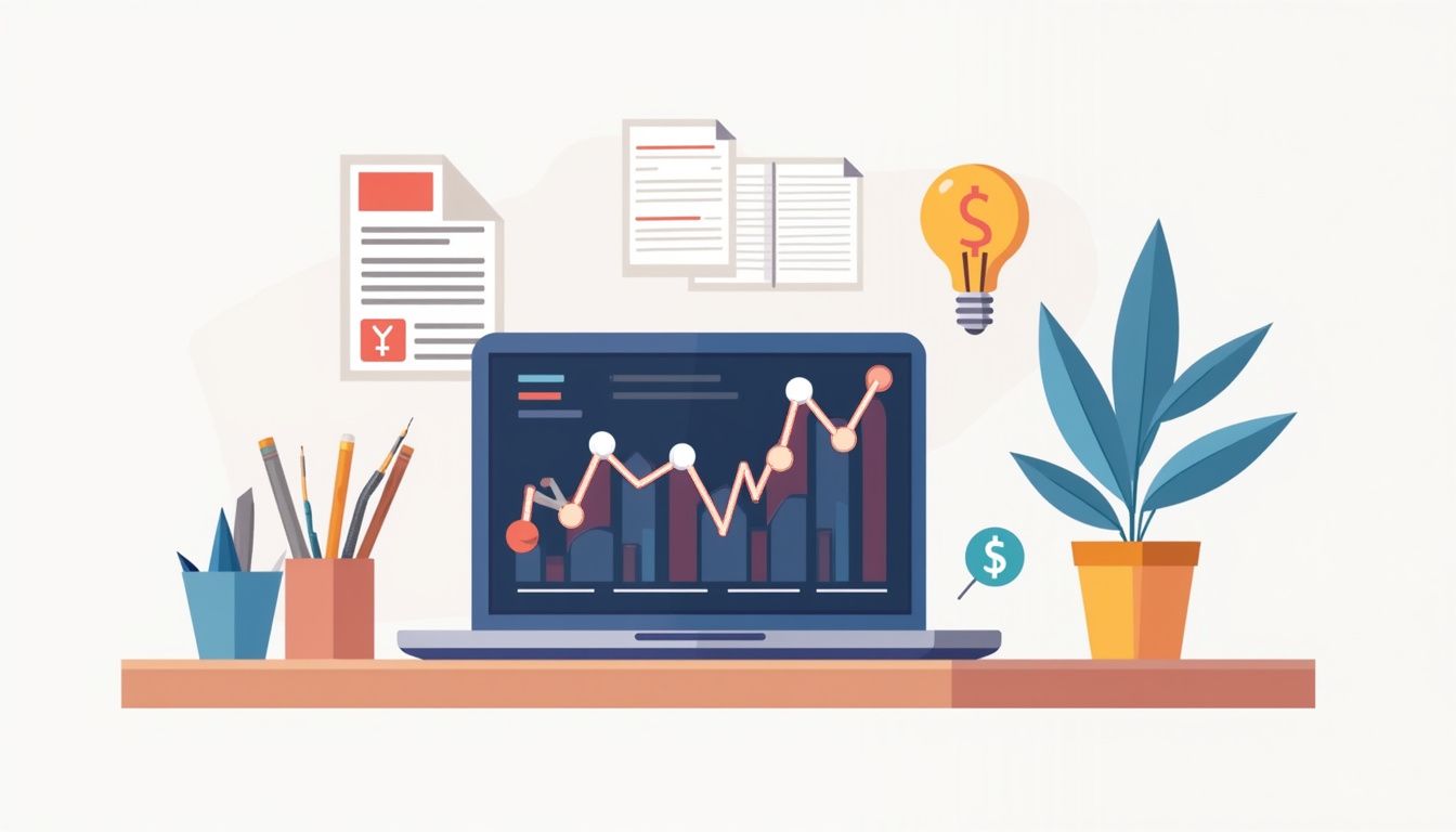 Minimalist forex trading platform on a modern desktop.